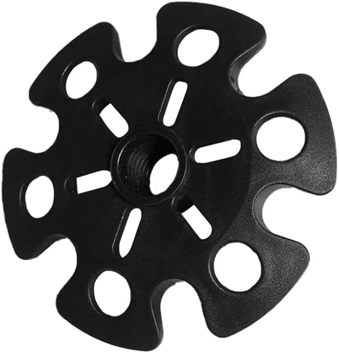 5 pcs Removable Mud Ski Basket Trekking Pole Snowflake Basket,Removable Mud Ski Basket Replacement Accessory for Hiking Poles