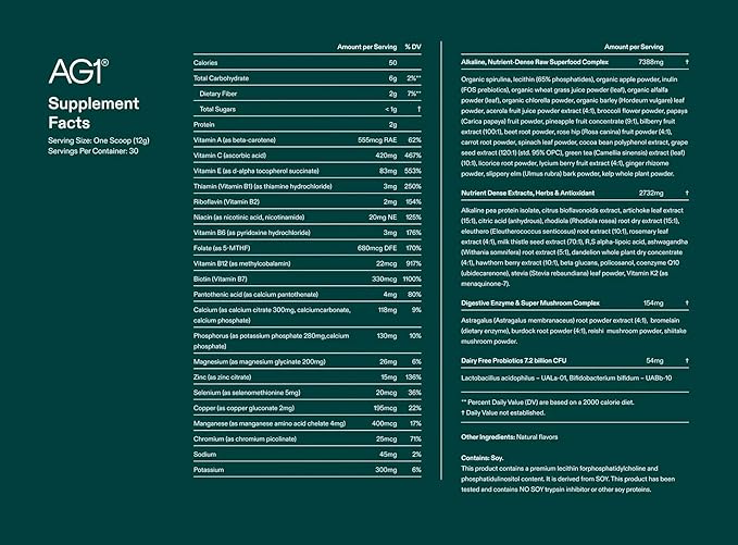 AG1 Greens Powder Supplement | Improve Gut Health | Multivitamin, Probiotic, Gluten Free, Vegan and Keto Friendly | 75 Vitamins (Athletic Greens) - Family Value Kit, Classic Formula