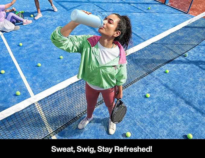 40 oz Insulated Water Bottle with 2-in-1 Straw and Spout Lid, Keep Cold 24H, Leak-Proof, BPA-Free, Double Wall Stainless Steel Water Bottle for Sports, Gym, Travel, and School (Butterfly Waltz)