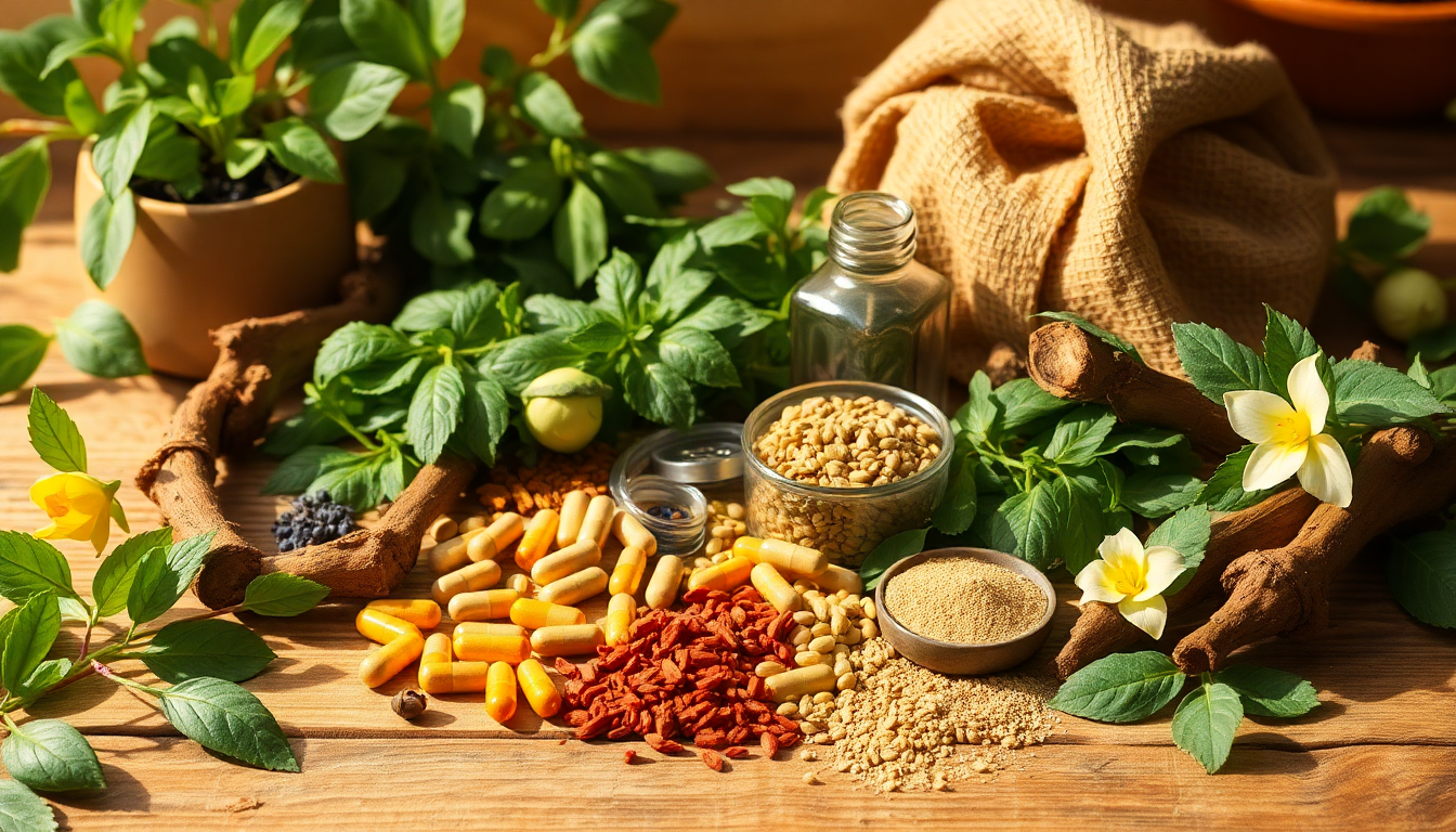 Unlock Your Natural Vitality: Top 5 Herbal Supplements for Daily Wellness