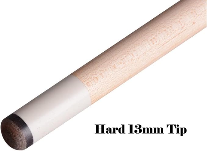 58" Pool Cue Stick,13mm 2-Piece Maple Hardwood Ergonomic Design Billiard Cues Kit,19/20/21oz