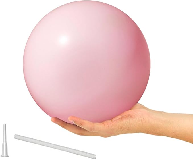 9 Inch Exercise Pilates Ball Mini Exercise Barre Ball for Yoga,Stability Exercise Training Gym Anti Burst and Slip Resistant Balls Physical Therapy Improves Balance, Core Strength
