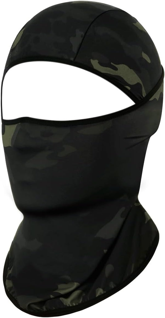 Achiou Balaclava Face Mask, Ski Mask for Men Women Football, Lightweight Sheisty, Ninja Shiesty Sun Hood UV Protector Cycling