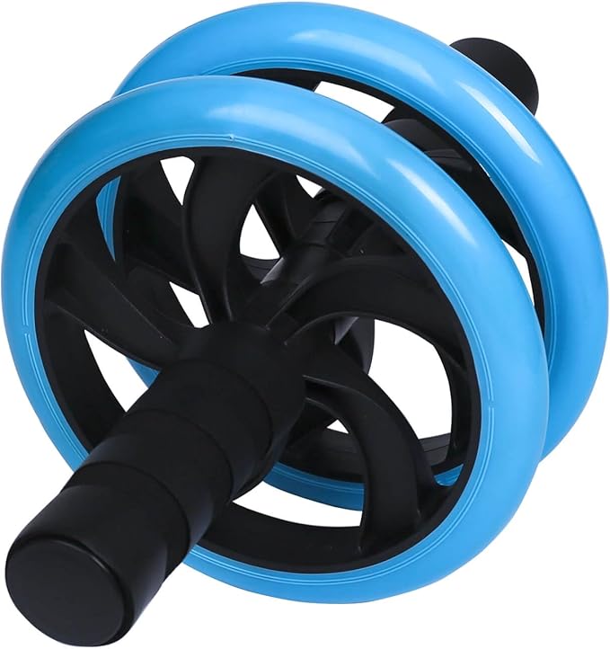 AB Wheel Roller, Exercise Abdominal Fitness Wheel, Work-out Strength-Training Roller, 11"W