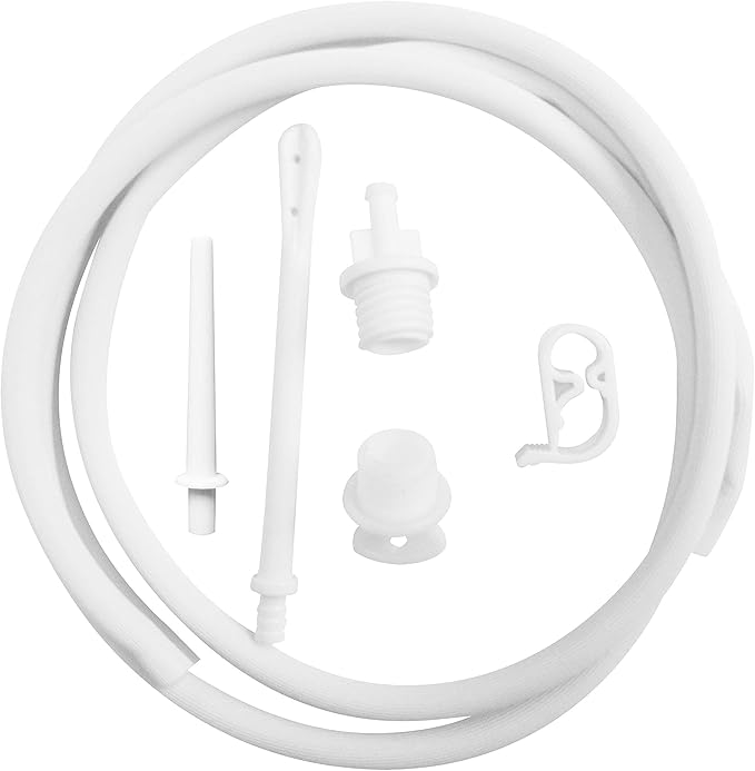 Abyclean Enema Bag Kit Rubber Anal Douche Vaginal Douche Enema Cleaner for Women’s or Man’s Health (Red, 2L)