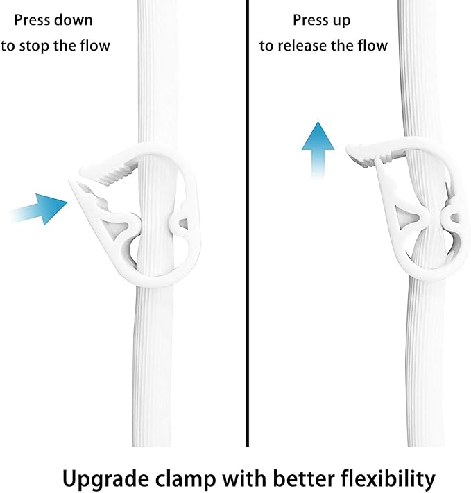 Abyclean Enema Bag Kit Rubber Anal Douche Vaginal Douche Enema Cleaner for Women’s or Man’s Health (Purple, 2L)