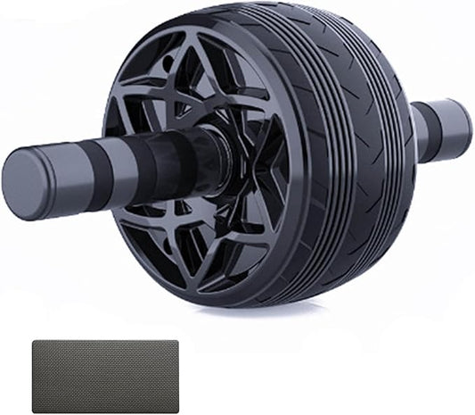 AB Wheel Roller, Exercise Abdominal Fitness Wheel, Work-out Strength-Training Roller, 11.2"W