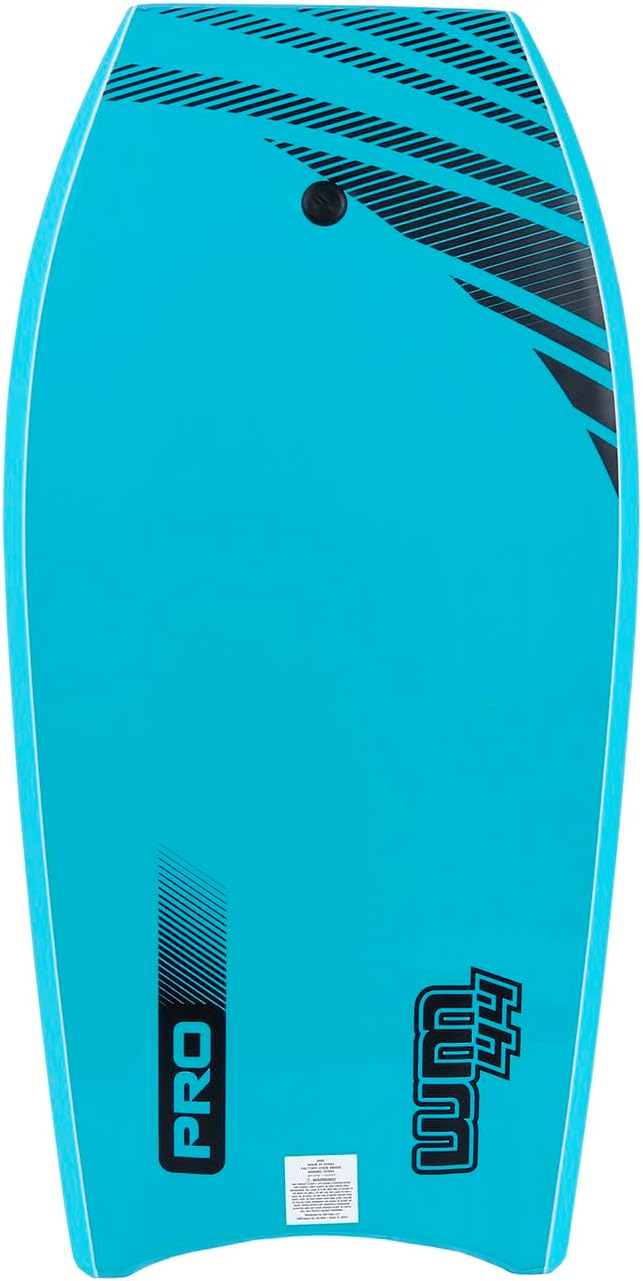 44 inch Body Board Ultimate Wavemaster Pro Bodyboard, Super EPS Core with Pro Quality Wrist Leash