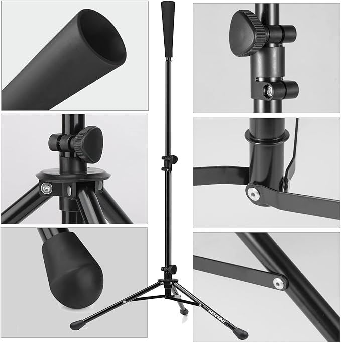 7'×7' Baseball Softball Practice Net,Baseball Backstop,with Batting Tee,Ball Caddy,for Hitting Pitching Batting Catching with Bow Frame,Bonus Strike Zone,Portable and Foldable