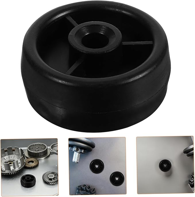 4Pcs Fitness Equipment Rollers for Treadmill and Exercise Bike Caster Wheels for Easy Mobility for Home Gym and Sports Equipment