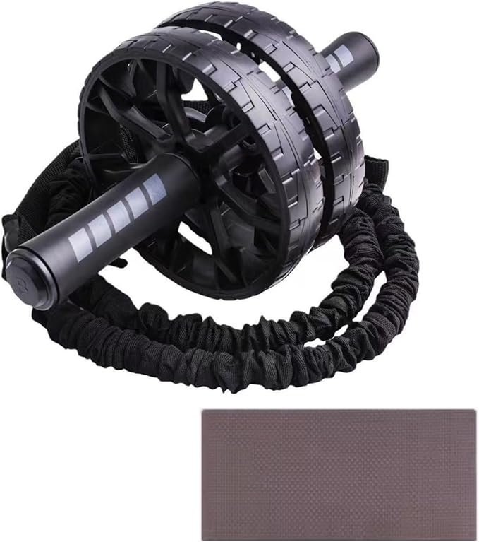 Ab Roller Wheel, Abdominal Wheel for Abdominal Exercise Machine, Arespark Home Gym Equipment for Core Workout, No Noise Ab Roller Exercise Equipment with Knee Mat and Foam Handle