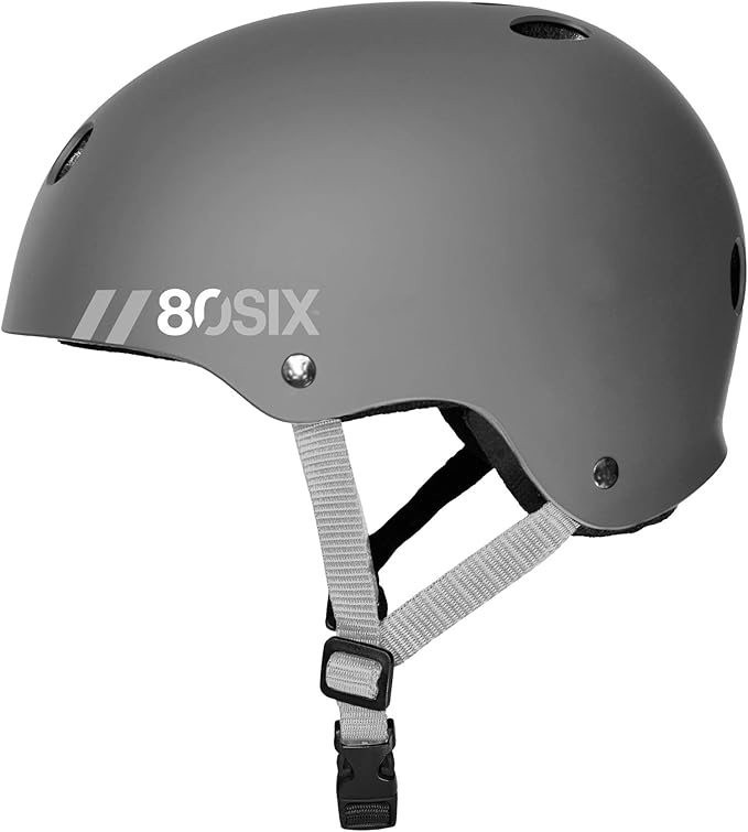 80SIX Triple Certified Multisport Helmet - Ideal for Bike, Scooter, Skateboard, Roller Skate and Inline Skate