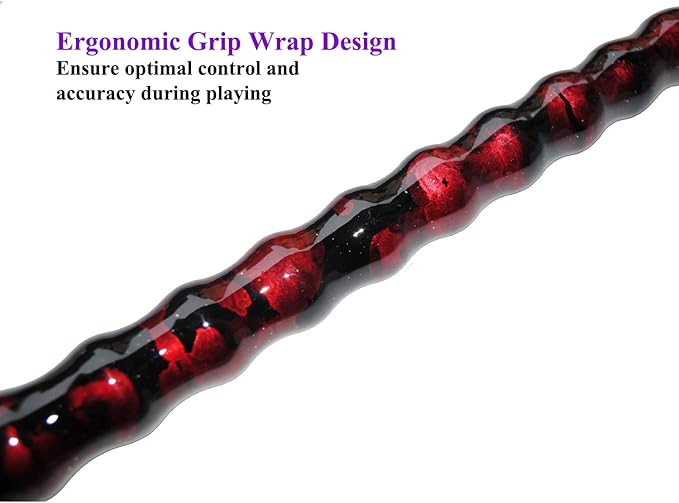 58" Pool Cue Stick,13mm 2-Piece Maple Hardwood Ergonomic Design Billiard Cues Kit,19/20/21oz