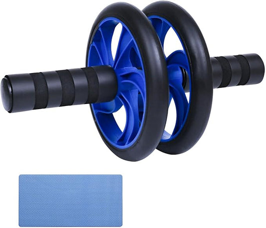 AB Wheel Roller, Exercise Abdominal Fitness Wheel, Work-out Strength-Training Roller, 11"W