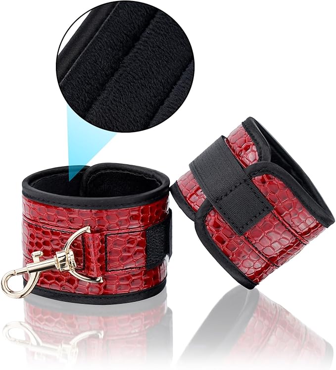 6pcs Black PU Adjustable Straps Sports Training Fitness Gear Home Yoga Set