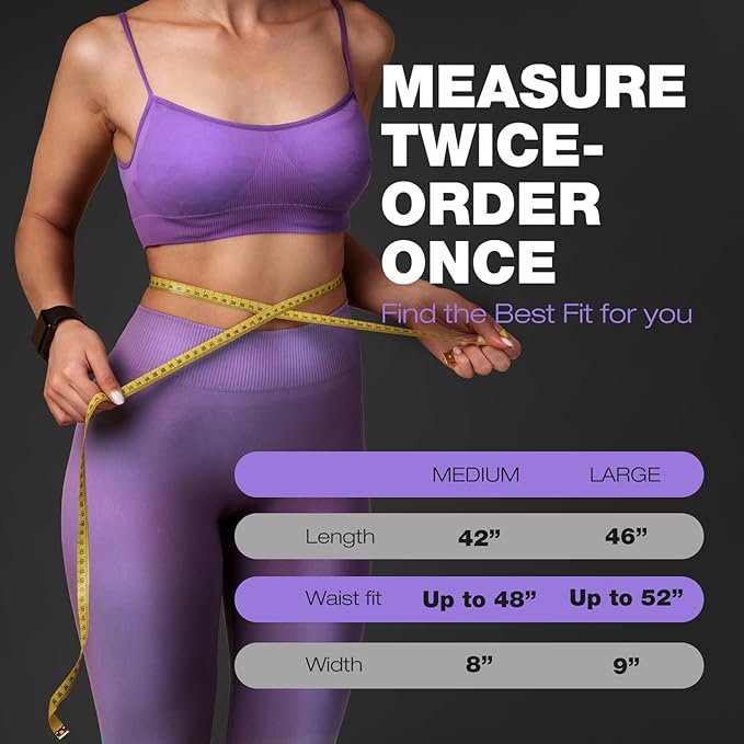 ActiveGear Premium Waist Trimmer & Trainer Belt for Men and Women - Sweat-Enhancing Slimming Wrap for Stomach, Adjustable Fit