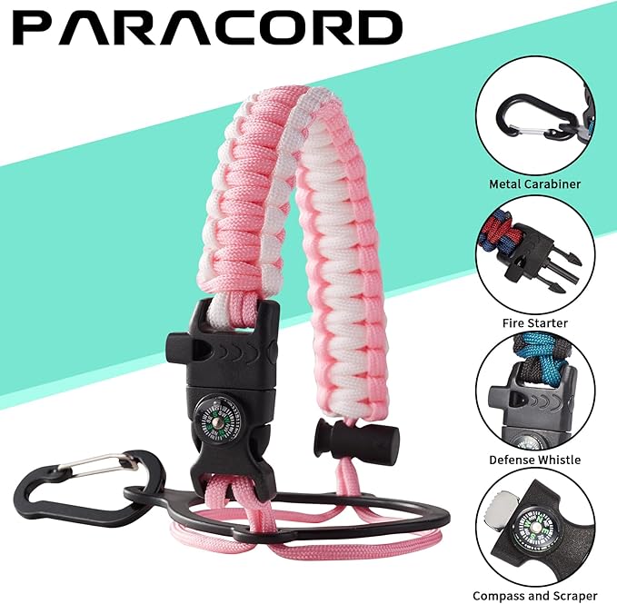 40 oz Insulated Water Bottles with Straw & Auto Chug Lid, Paracord Handle, Metal Flask Keep Cold-48H & Hot-24H, Double Vacuum Stainless Steel Travel Jug with Carrying Case for Gym Workout Running