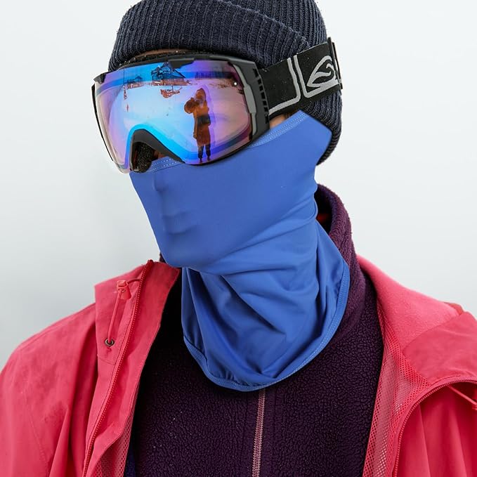 Achiou Balaclava Face Mask, Ski Mask for Men Women Football, Lightweight Sheisty, Ninja Shiesty Sun Hood UV Protector Cycling