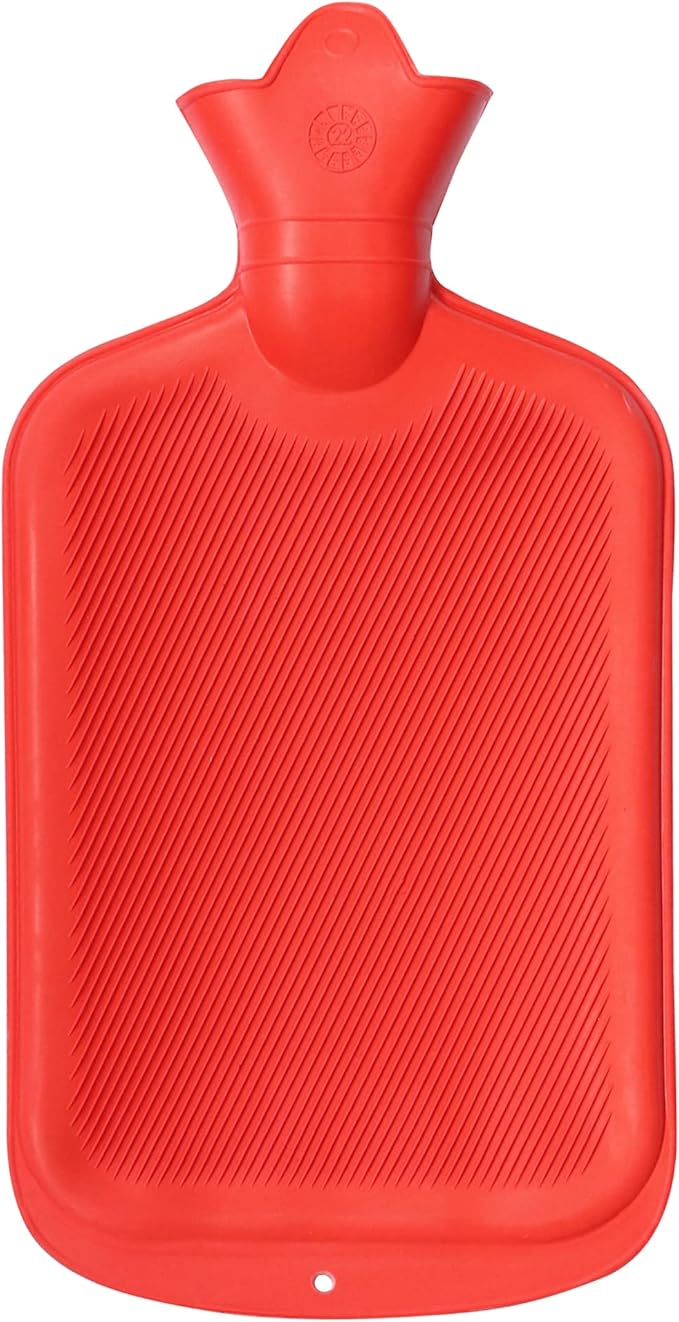 Abyclean Enema Bag Kit Rubber Anal Douche Vaginal Douche Enema Cleaner for Women’s or Man’s Health with Nozzles (Red, 2L)