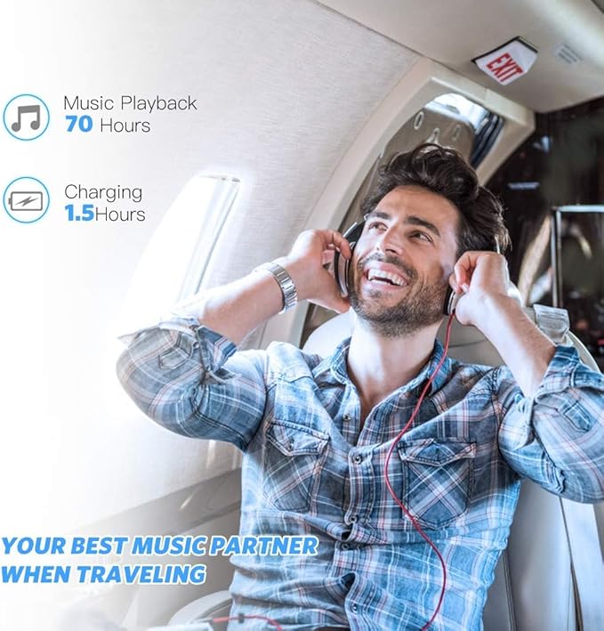 AGPTEK A02PL 64GB MP3 Player, 70 Hours Playback Lossless Sound Music Player, Supports up to 128GB(Deep Blue)