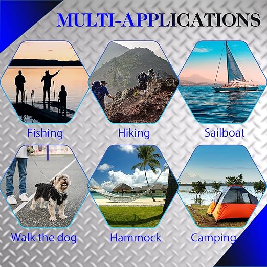 50 Pack Black Carabiner Clips, 2.36 Inch Heavy Duty Spring Snap Hooks - Small Locking Carabiners for Camping, Hiking, Hammocks, Swing Sets, Keychains, Fishing & Outdoor Gear