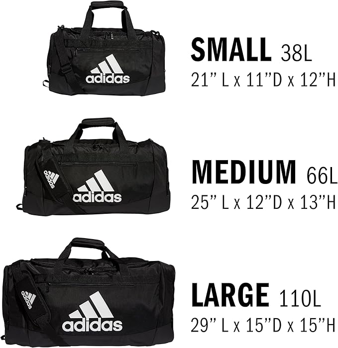 adidas Unisex Defender 4.0 Gym Duffel Bag for Men and Women, Team Shock Pink, Small (38L)