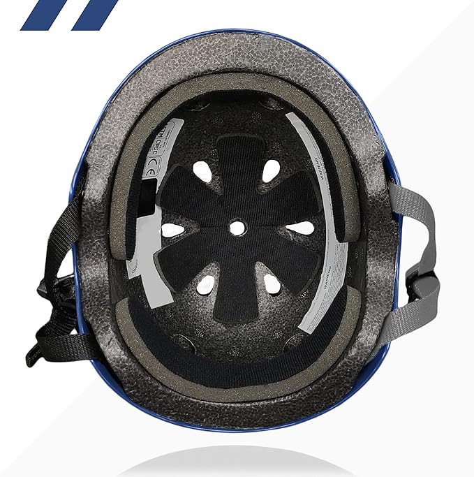 80SIX Triple Certified Multisport Helmet - Ideal for Bike, Scooter, Skateboard, Roller Skate and Inline Skate