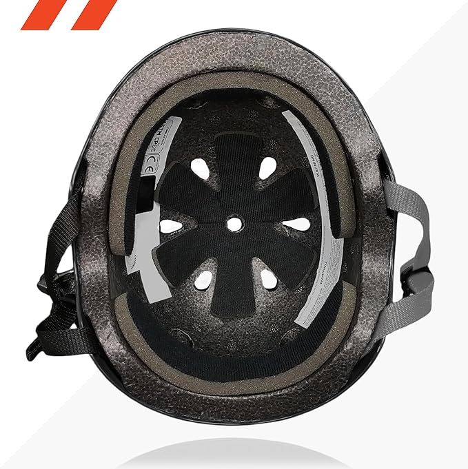 80SIX Triple Certified Multisport Helmet - Ideal for Bike, Scooter, Skateboard, Roller Skate and Inline Skate