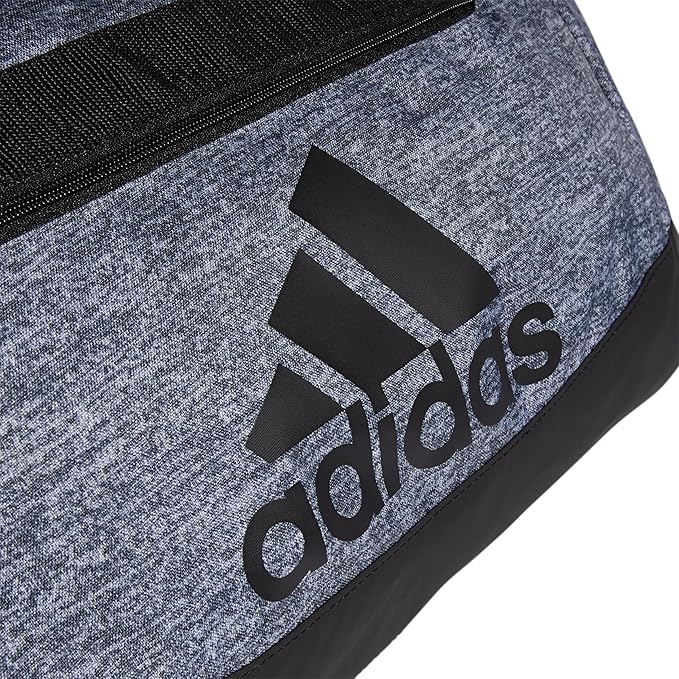 adidas Unisex Defender 4.0 Gym Duffel Bag for Men and Women, Jersey Onix Grey/Black, Medium (66L)