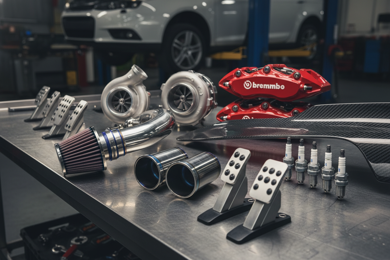 Performance Upgrades – Accessories that enhance your car’s function and feel. (make it real photo)